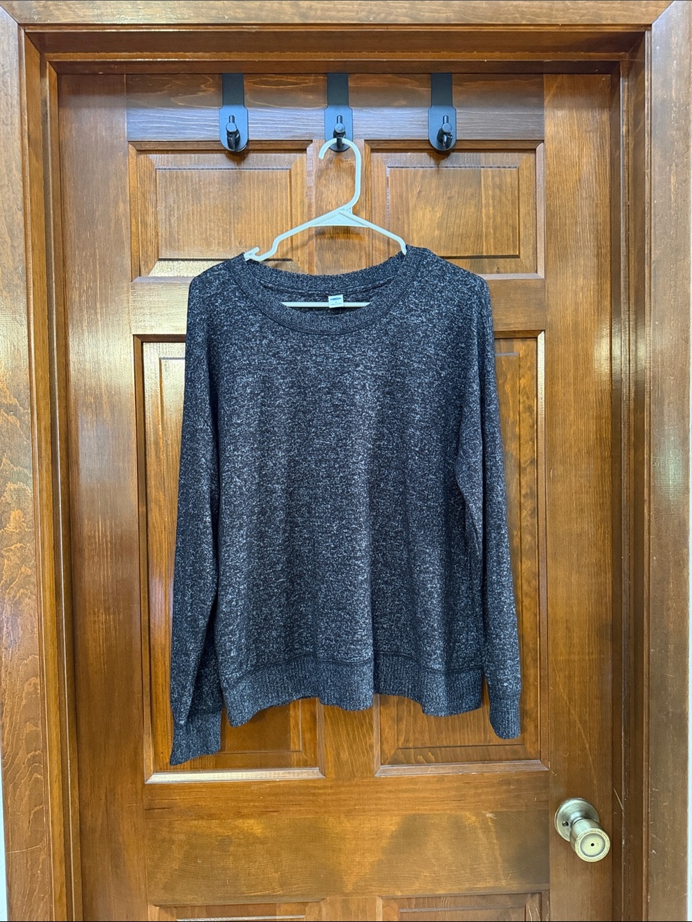 Old Navy Charcoal Heather Crew Neck Sweater
